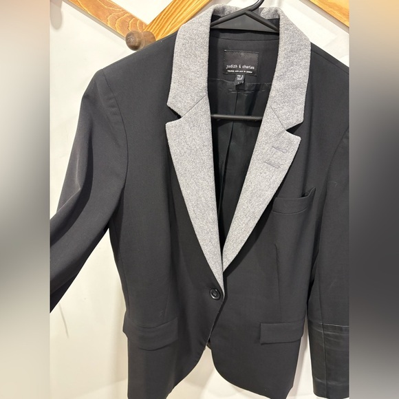 Judith and Charles BLAZER - Leather/Wool/Cotton Blend - Picture 4 of 14